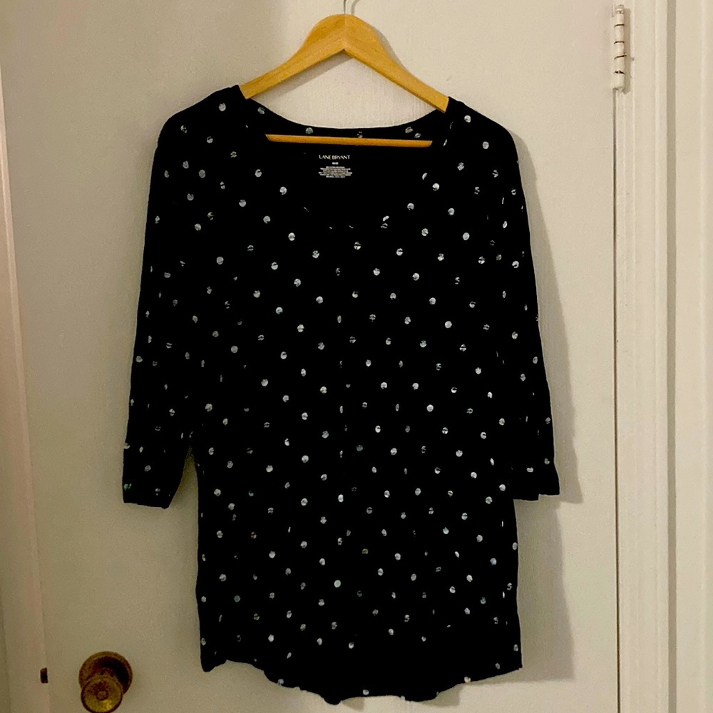 18/20 Lane Bryant V Neck 3/4 length T-shirt